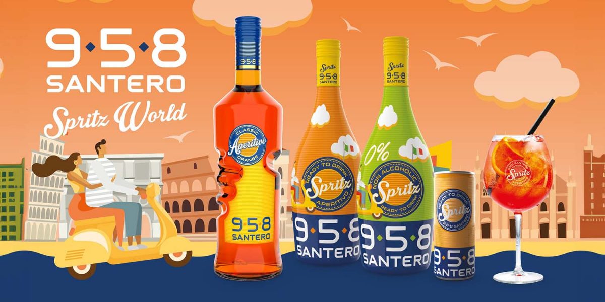 Nuovo Spritz 958 Santero: un modo nuovo di fare aperitivo