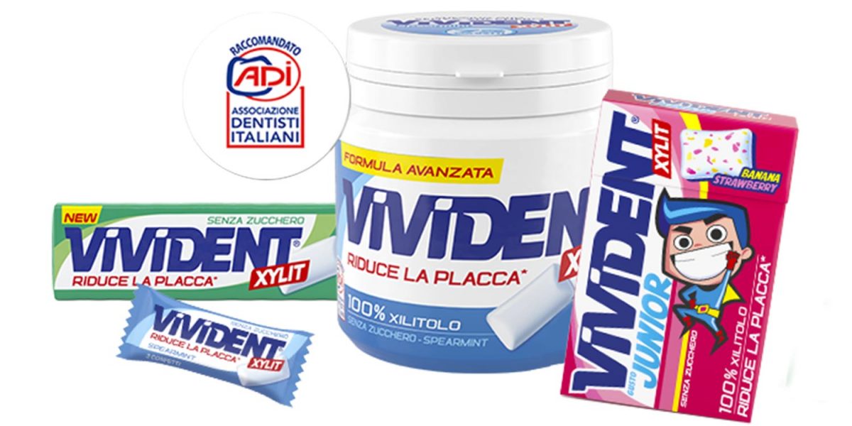 Vivident Xylit: il chewing gum che riduce la placca